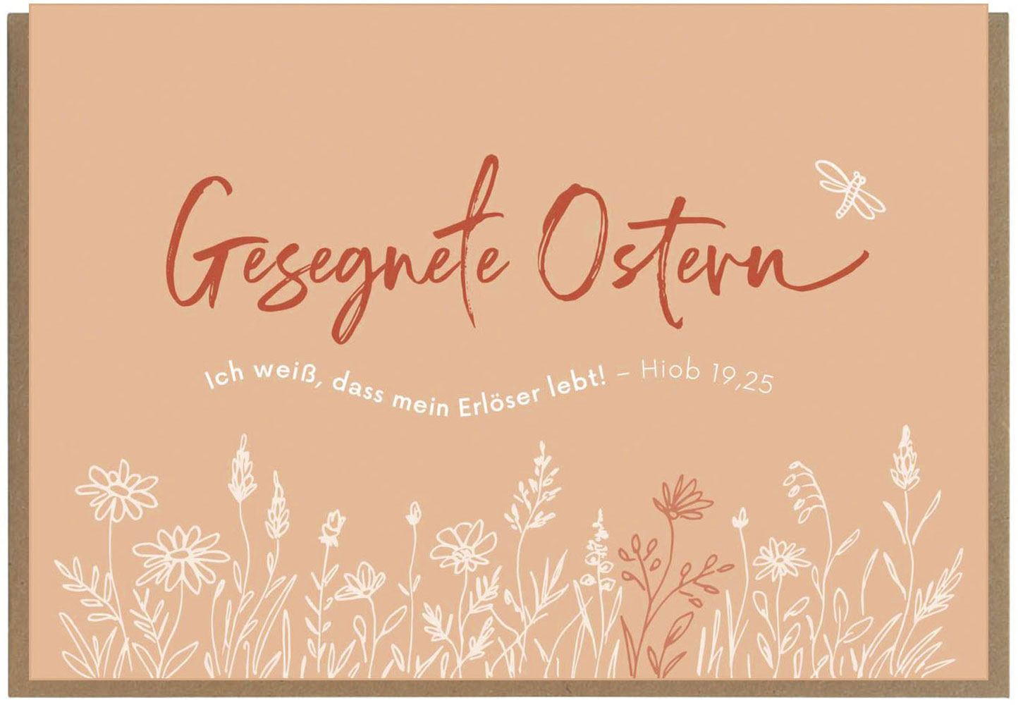Faltkarte "Gesegnete Ostern"