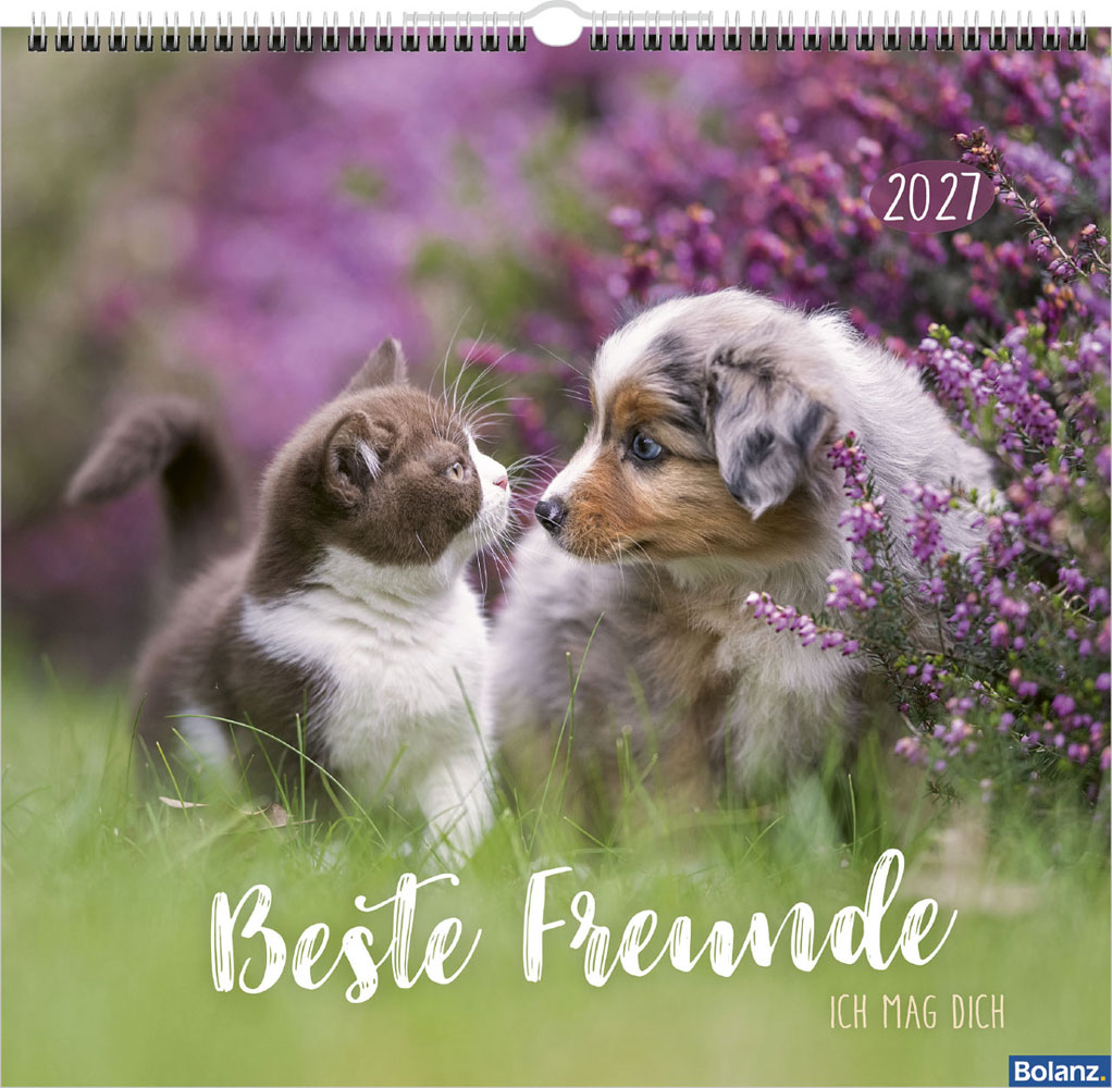 Beste Freunde - Ich mag dich  2027 - Posterkalender