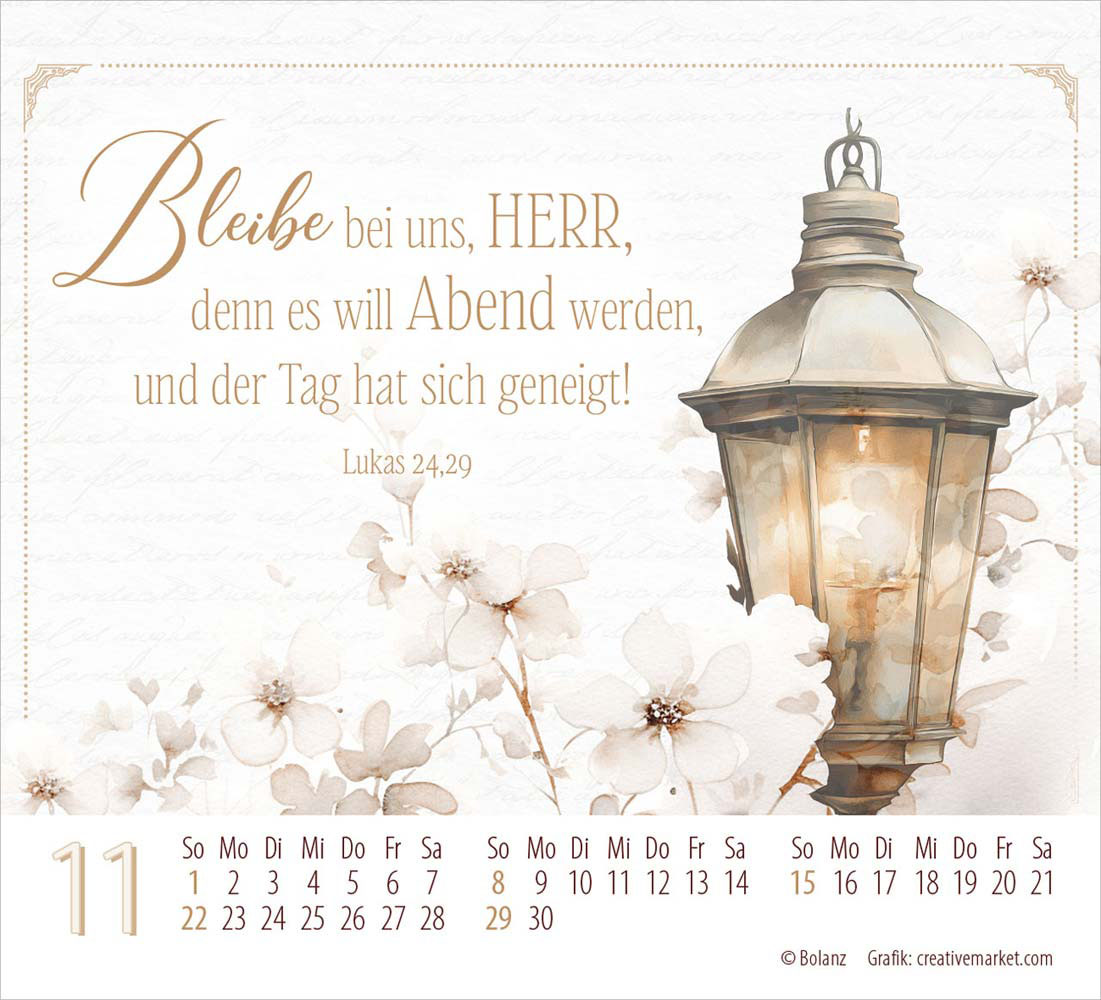 Poesie guter Worte 2026 - Minikalender