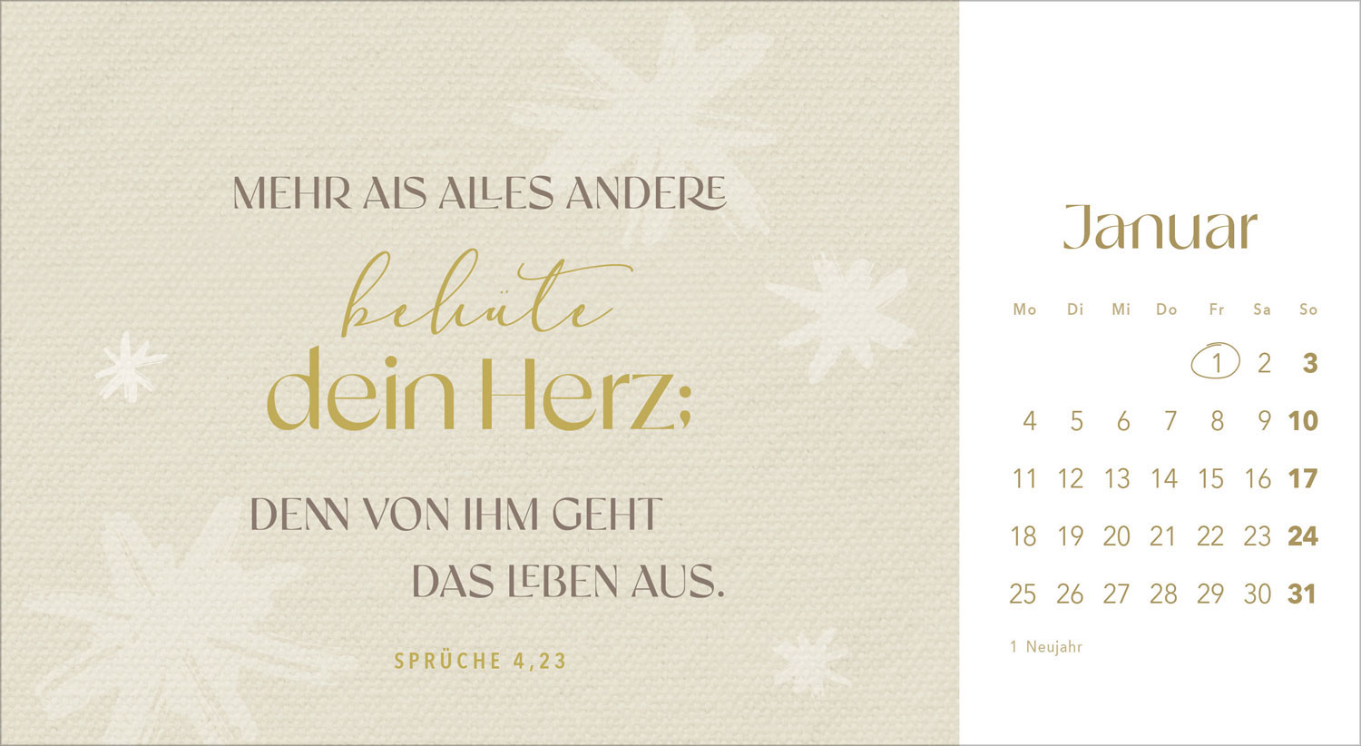 Leben in seiner Gegenwart 2027 - Postkartenkalender