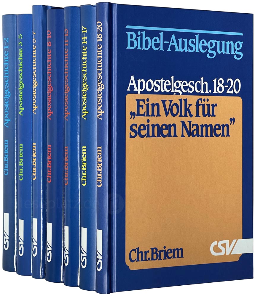 Ein Volk für seinen Namen - Apostelgeschichte 1-20 (7 Bände)