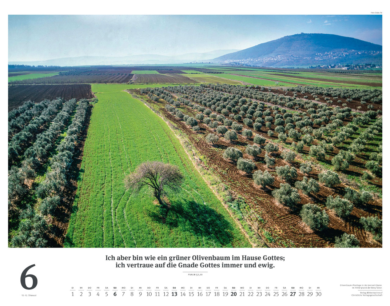 Israel 2027 - Wandkalender (Weiß)