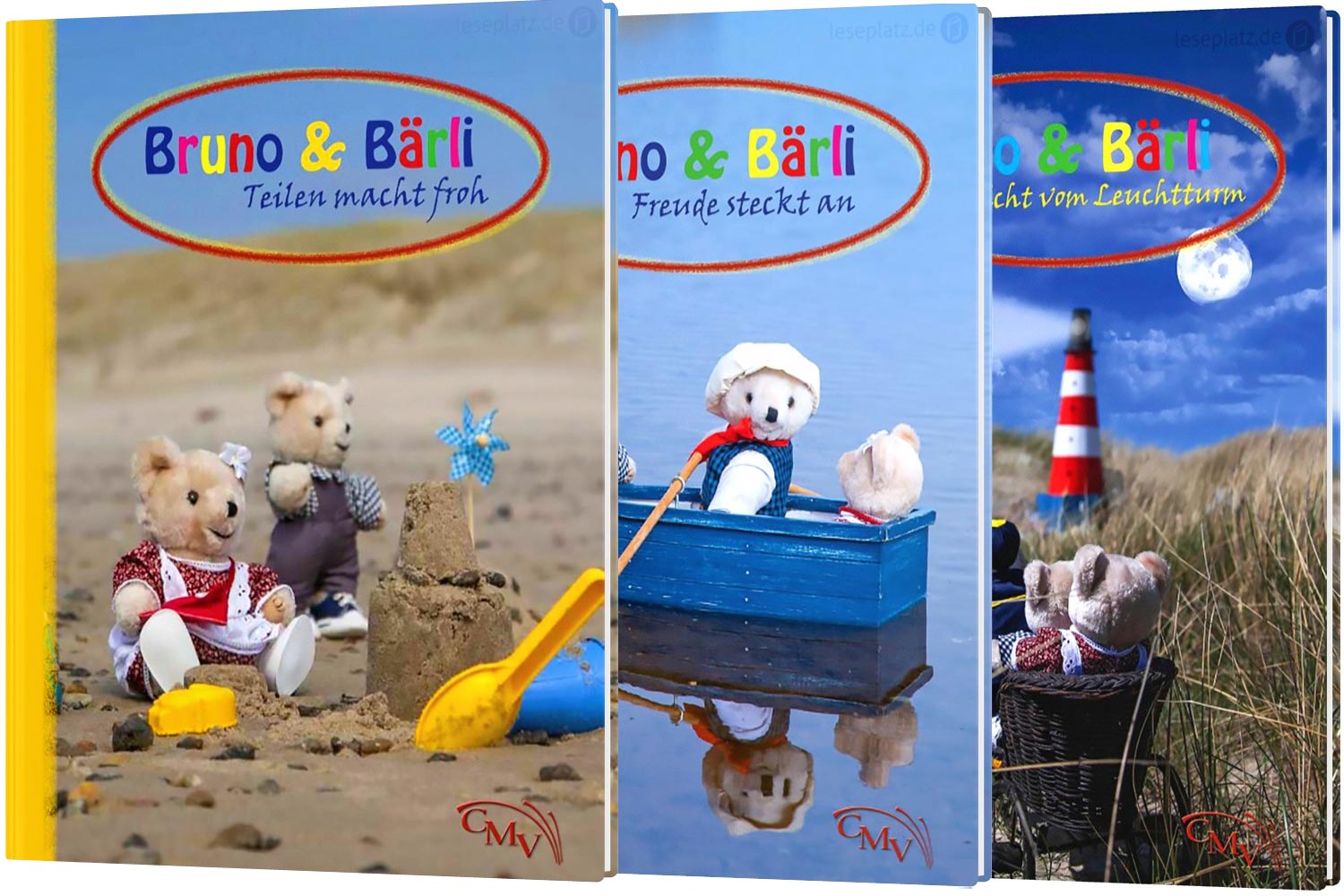 Buchpaket "Bruno & Bärli am Meer"