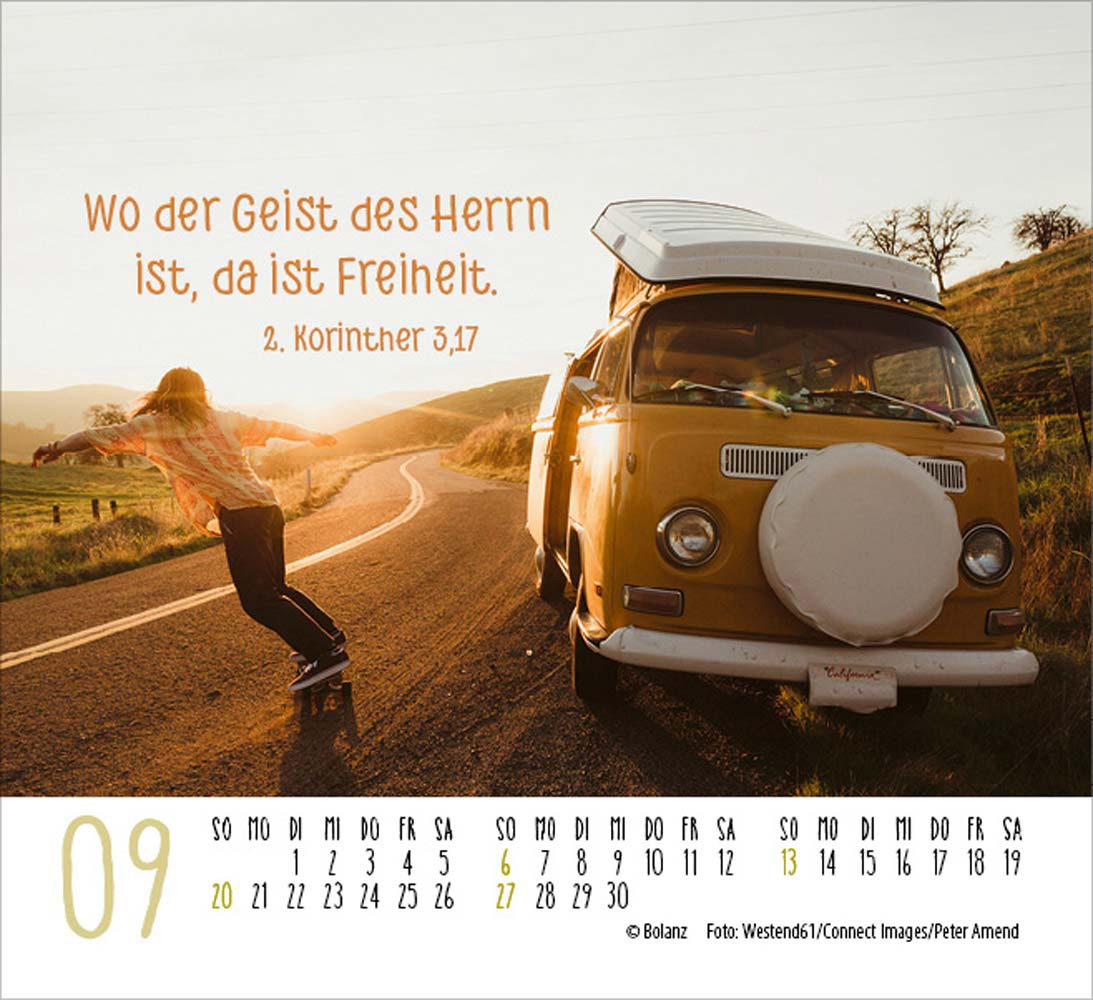 Freiheit 2026 - Minikalender Freiheit 2026 - Minikalender