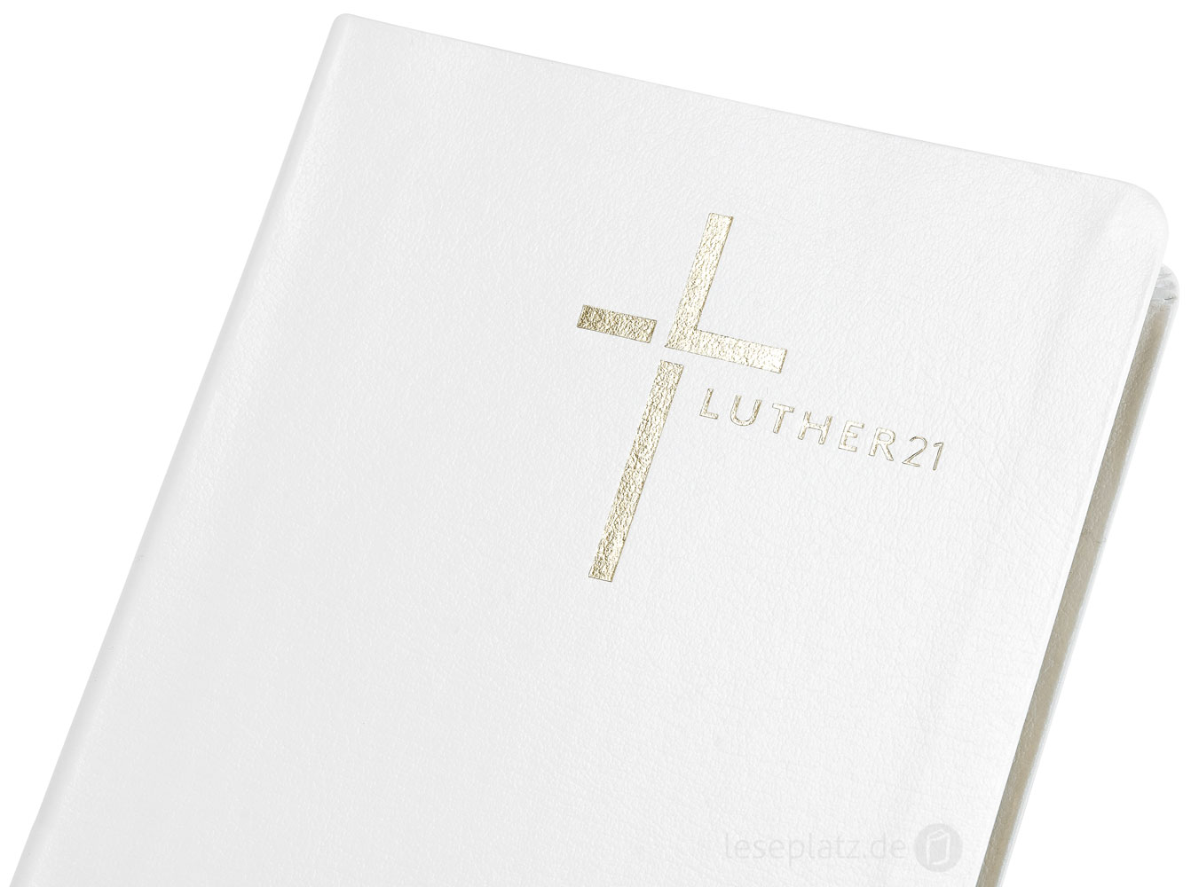 Luther21 - Standardausgabe -  Lederfaserstoff weiß