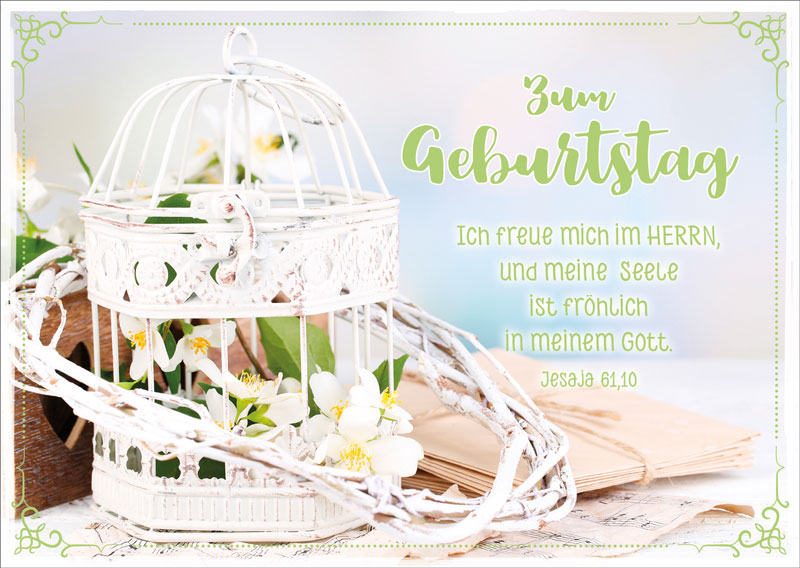 179731853 Postkarte "Vogelkäfig"