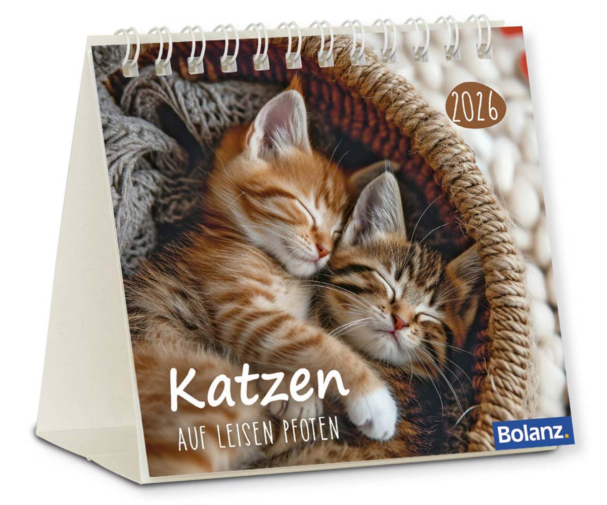 Katzen 2026 - Minikalender  