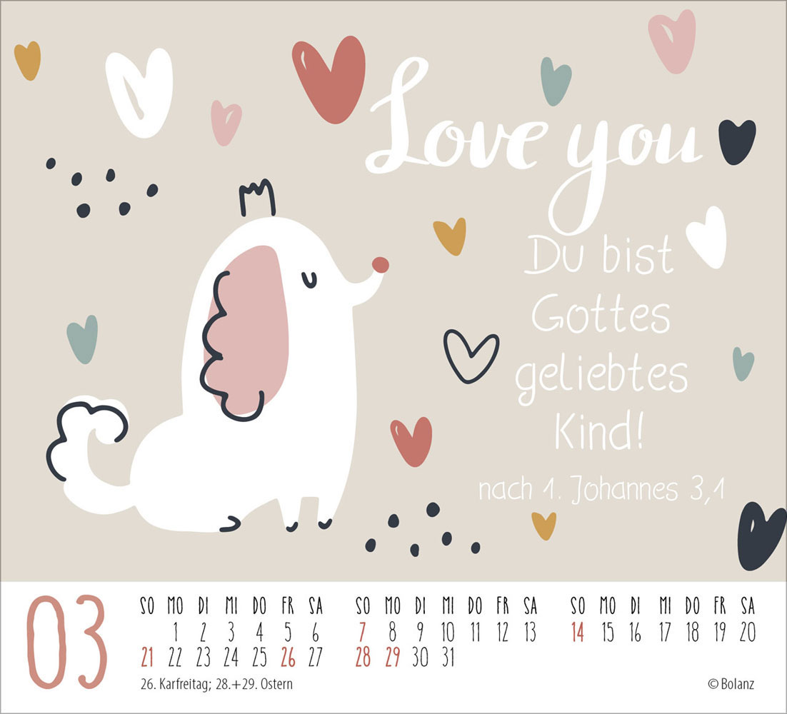 Freunde fürs Leben 2027 - Minikalender