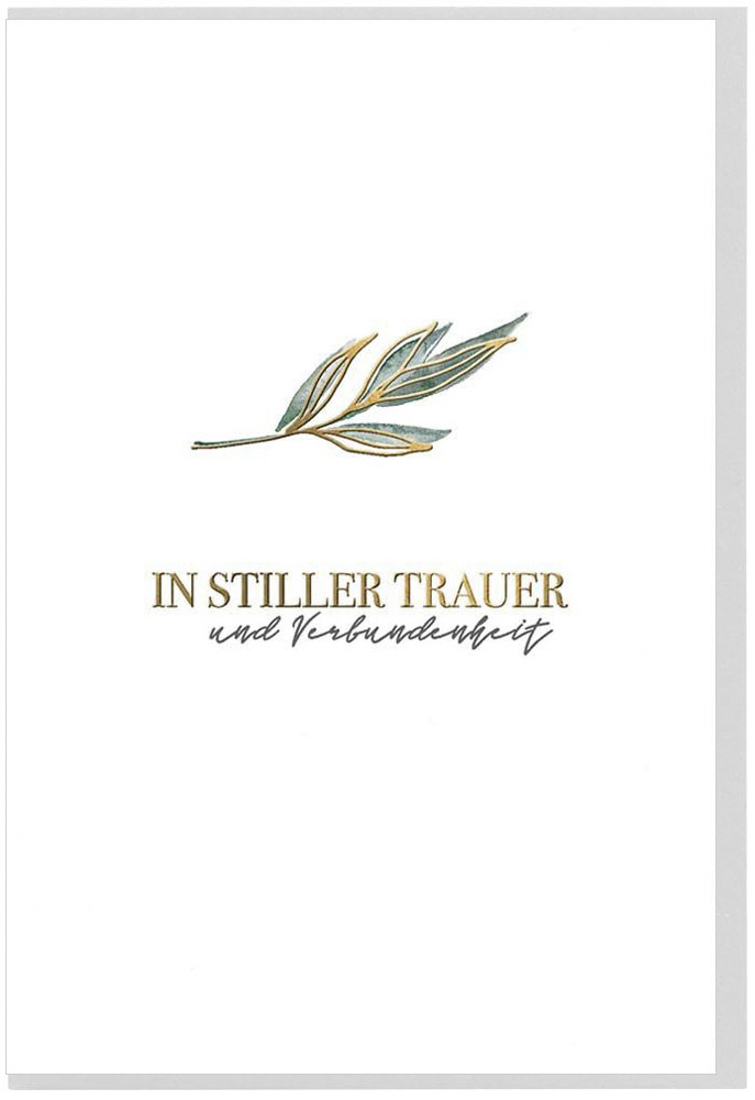 179716867_FK-Trauer Faltkarte "In stiller Trauer"