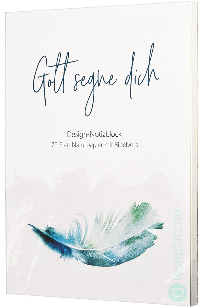 Notizblock "Gott segne dich" - groß Notizblock "Gott segne dich" - groß