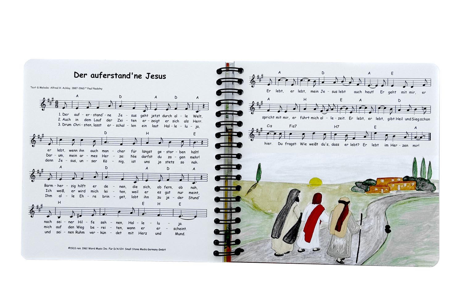 Jesus lebt - Papp-Ringbuch