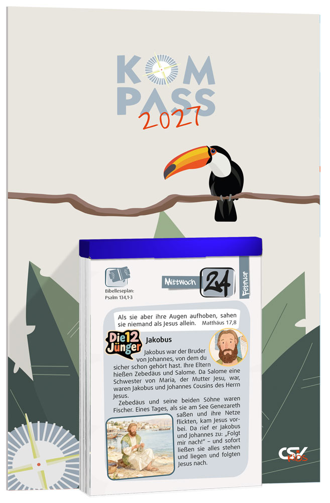 Der Kompass 2027 - Abreißkalender