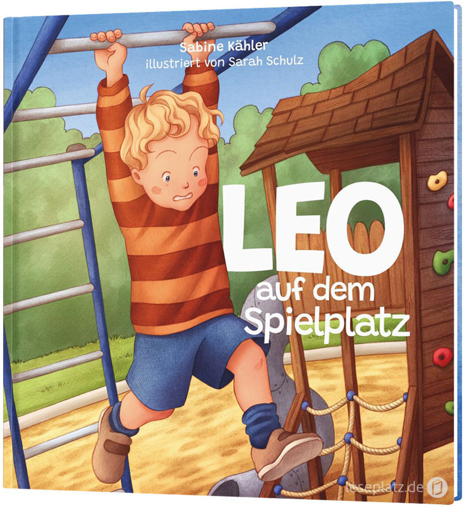 Leo auf dem Spielplatz