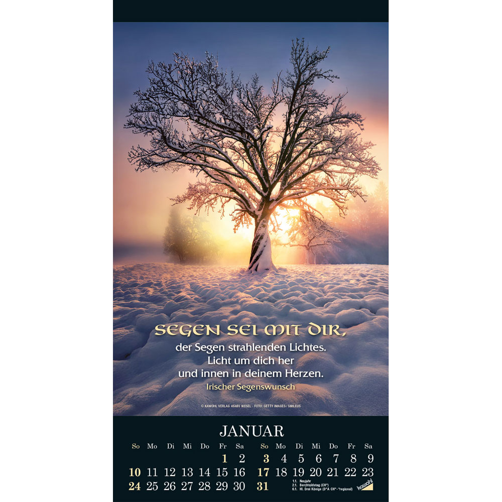 Die Wunder deiner Werke 2027 - Wandkalender