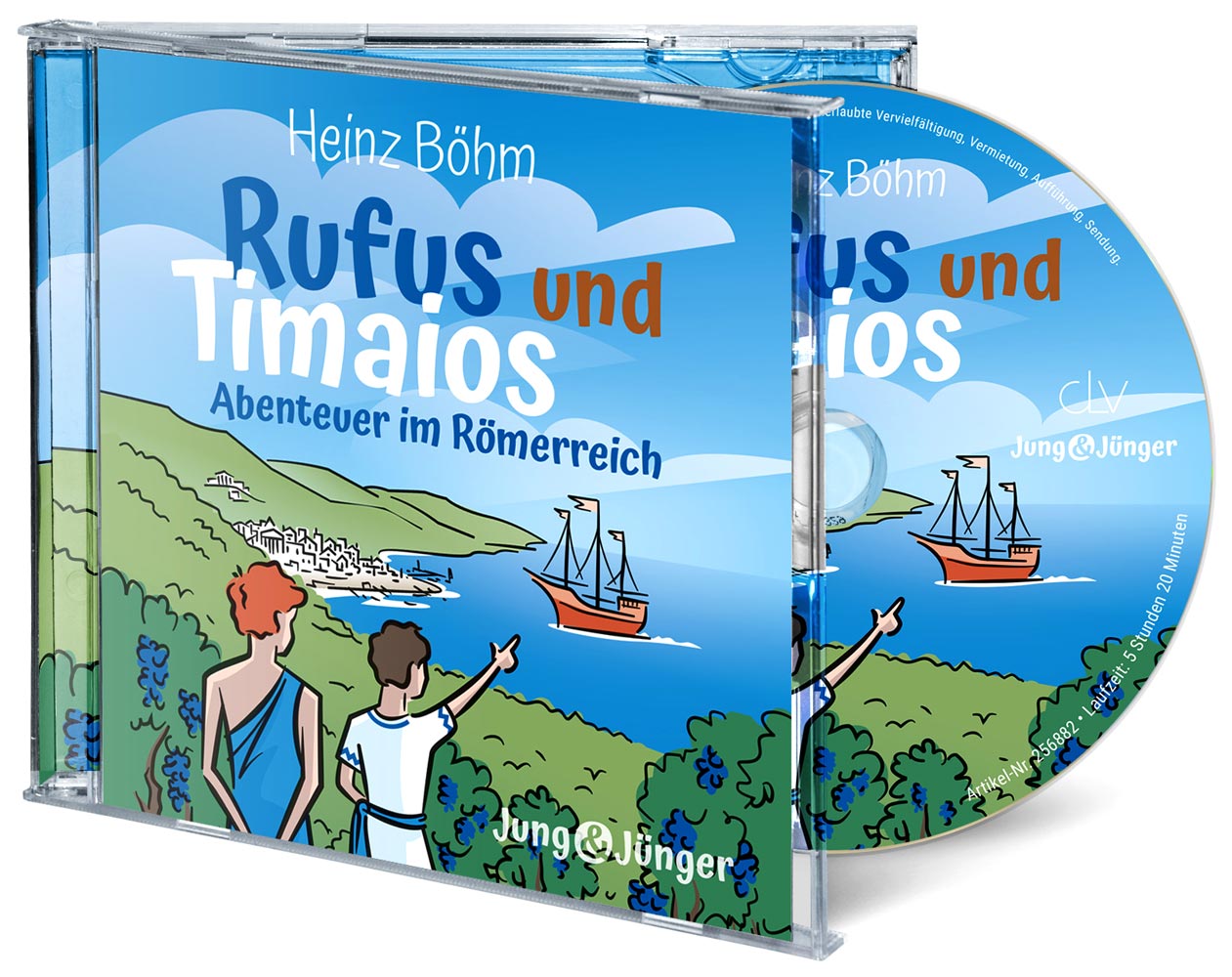 Rufus und Timaios - Abenteuer im Römerreich - Hörbuch