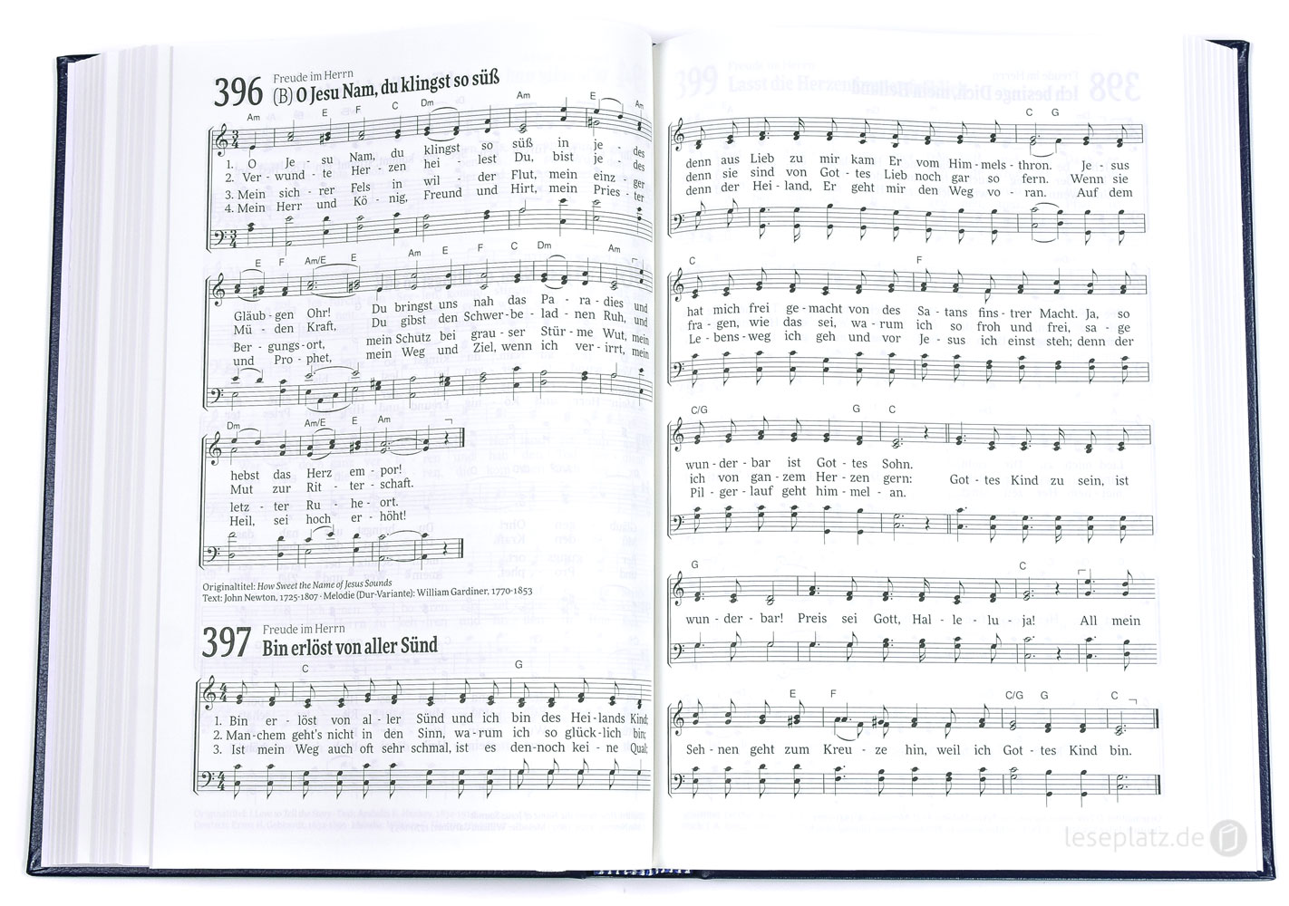 Gemeinde-Gesangbuch "Singt von Jesus!" - Notenausgabe