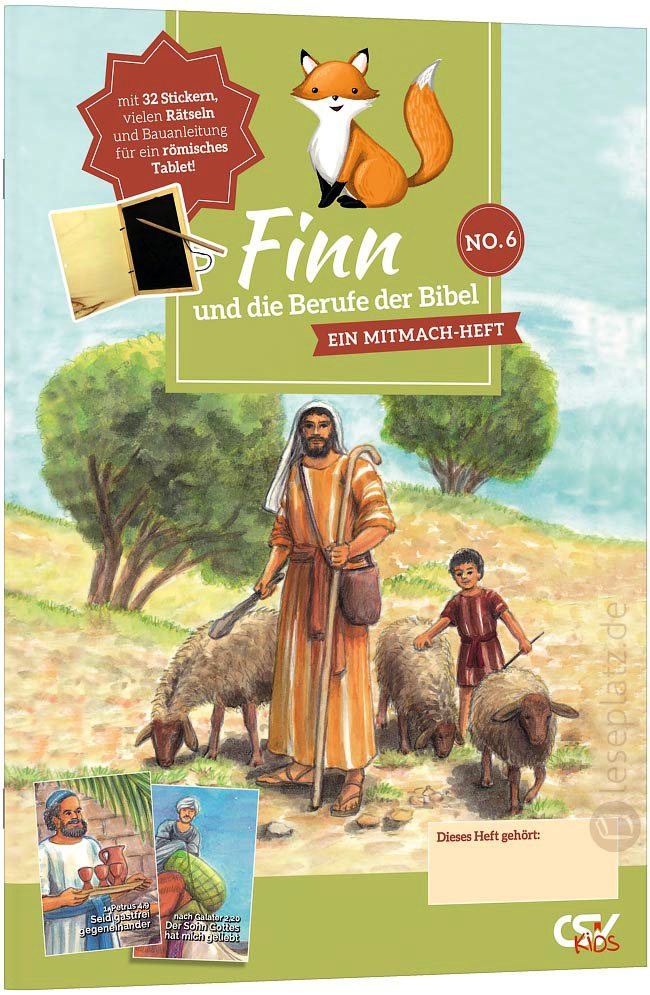 Finn und die Berufe der Bibel - No. 6