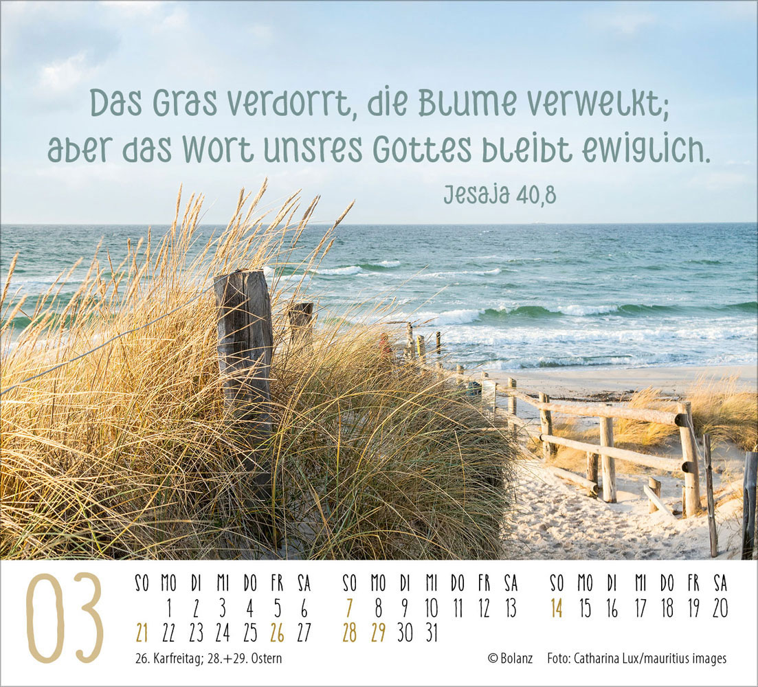 Zeit für Meer 2027 - Minikalender