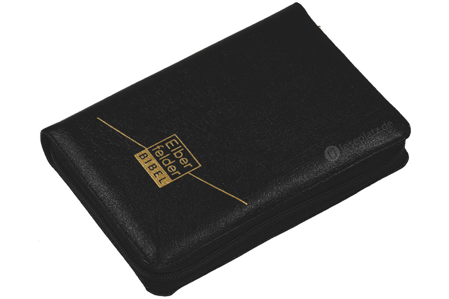 Elberfelder Bibel 2006 Taschenausgabe - Leder schwarz / Reißverschluss