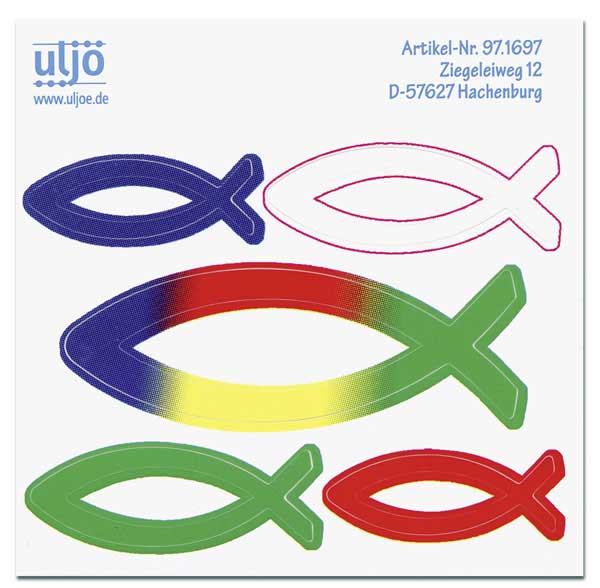 Aufkleber-Set ''Fische''