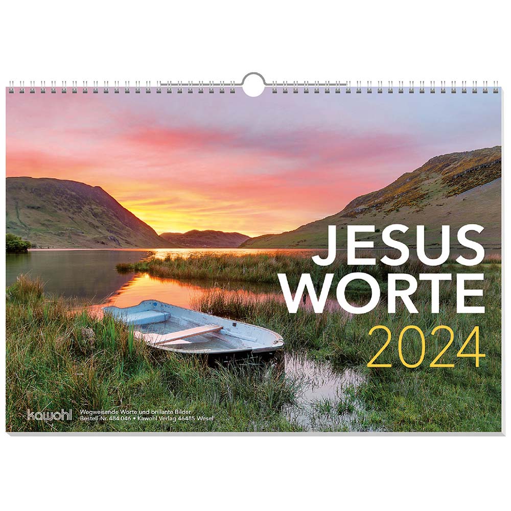 Jesus Worte 2024 - Wandkalender