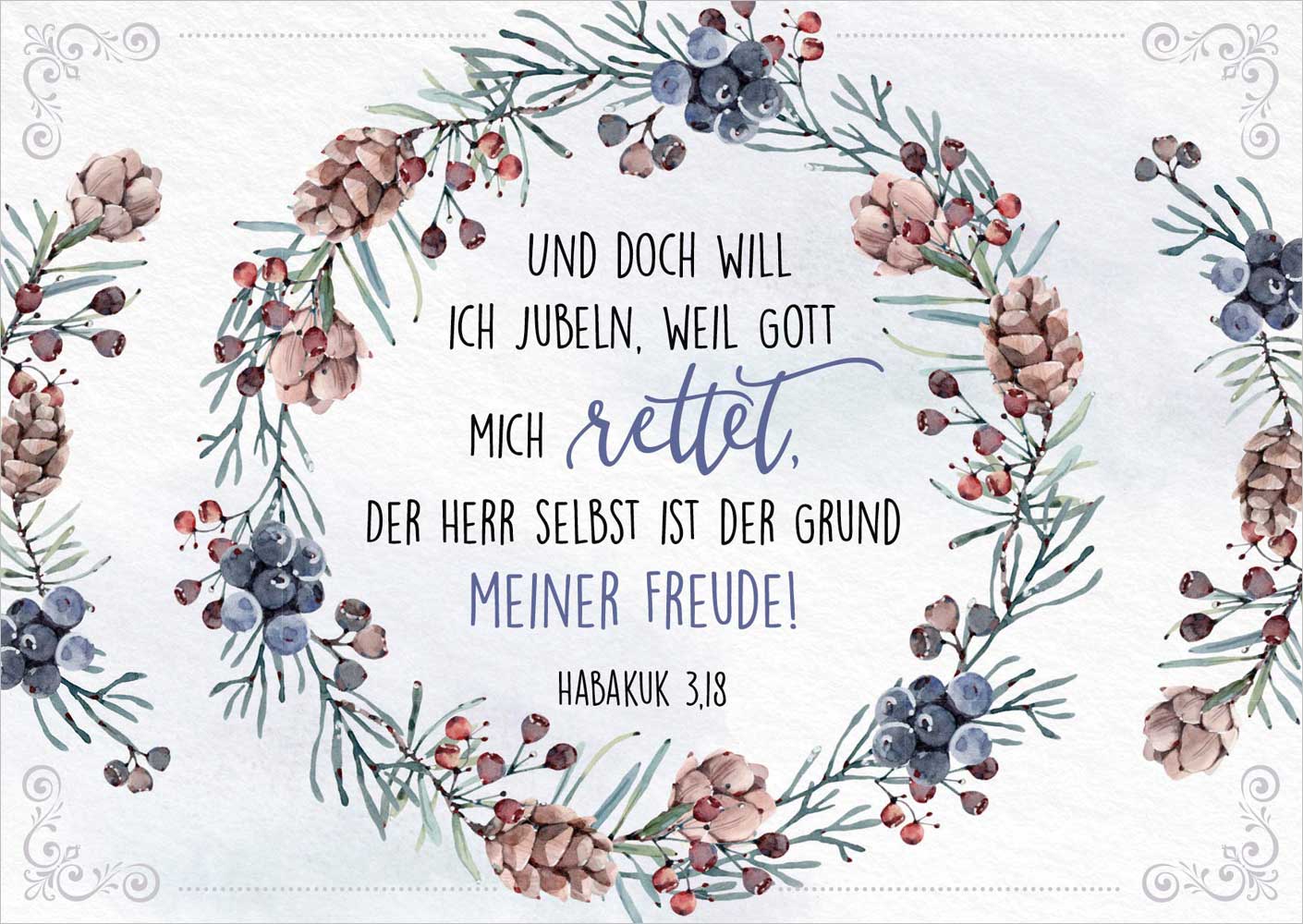 Postkartenbox "Frohe Weihnachtszeit" Postkartenbox "Frohe Weihnachtszeit"