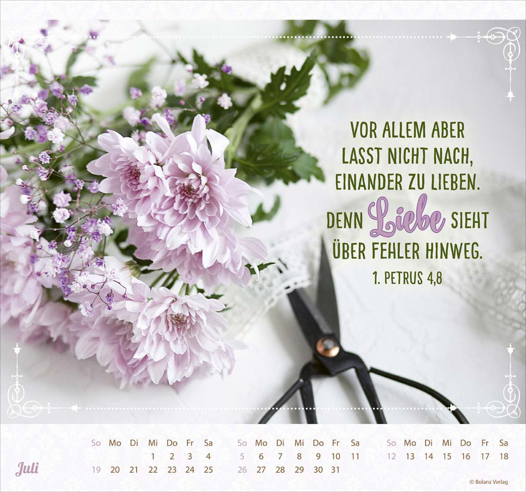 Herzliche Worte für Dich 2026 - Postkartenkalender