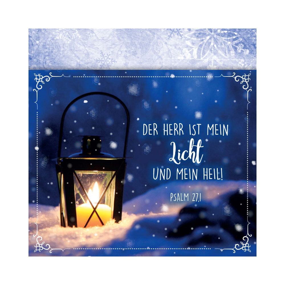 Denn es ist Weihnachtszeit - Miniaufstellbuch