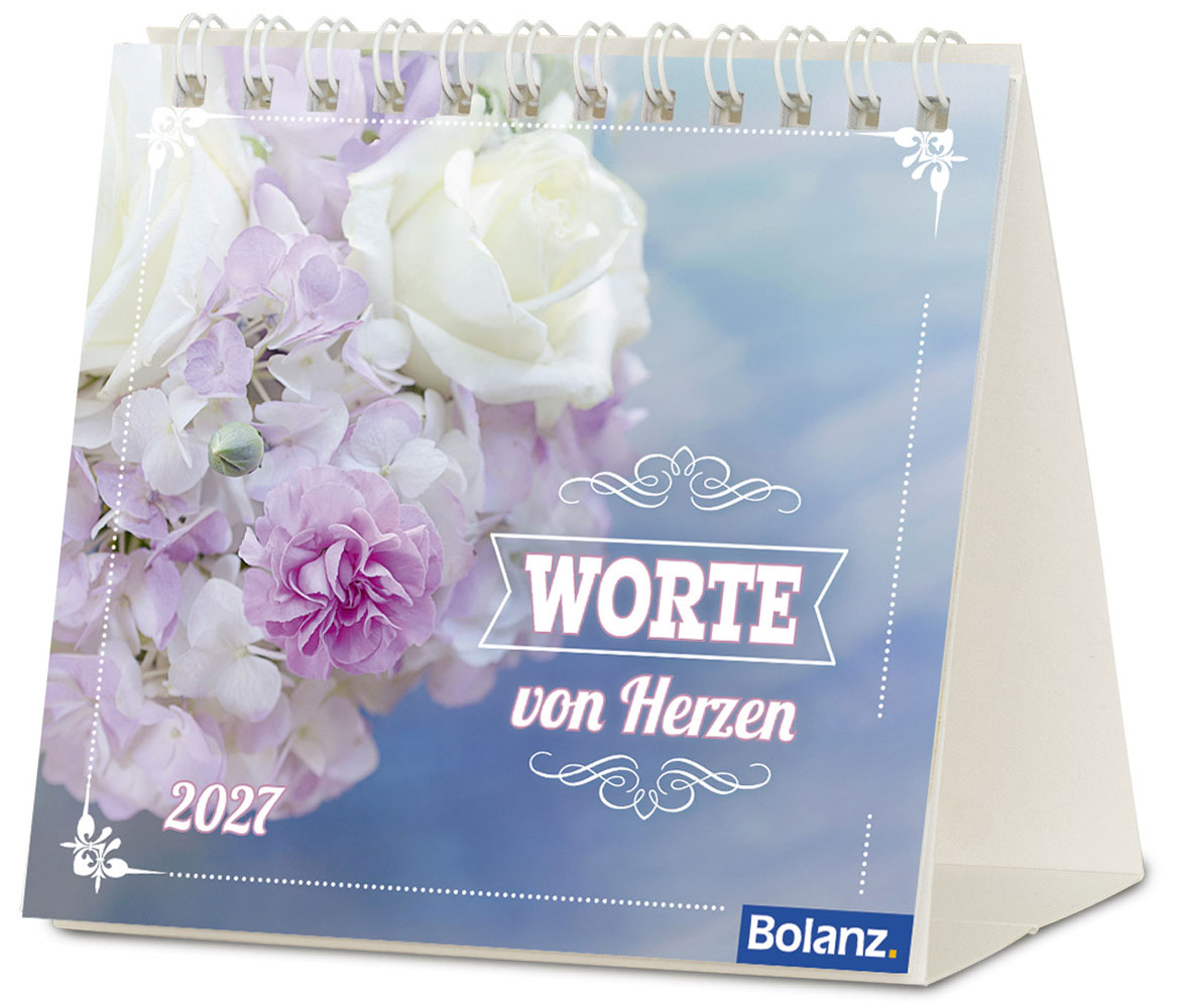 Worte von Herzen 2027 - Minikalender
