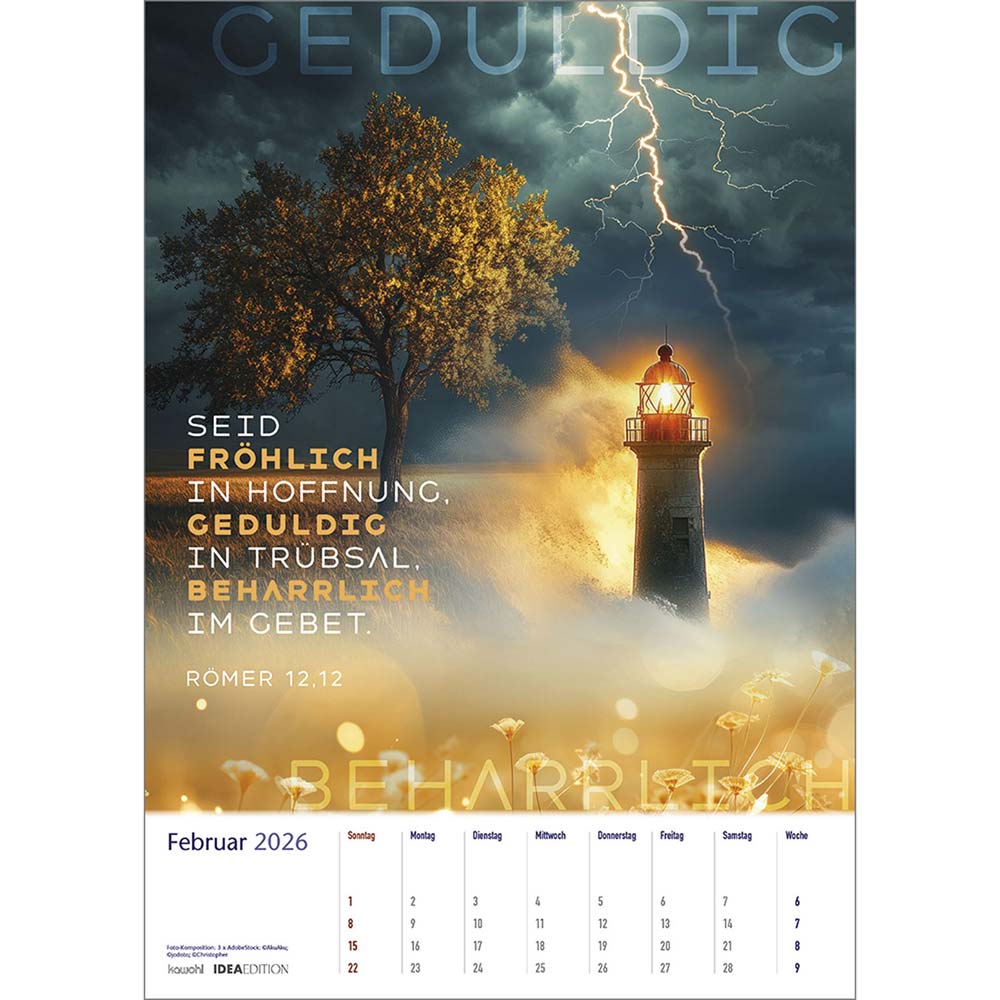 Auf seinem Weg 2026 - Wandkalender