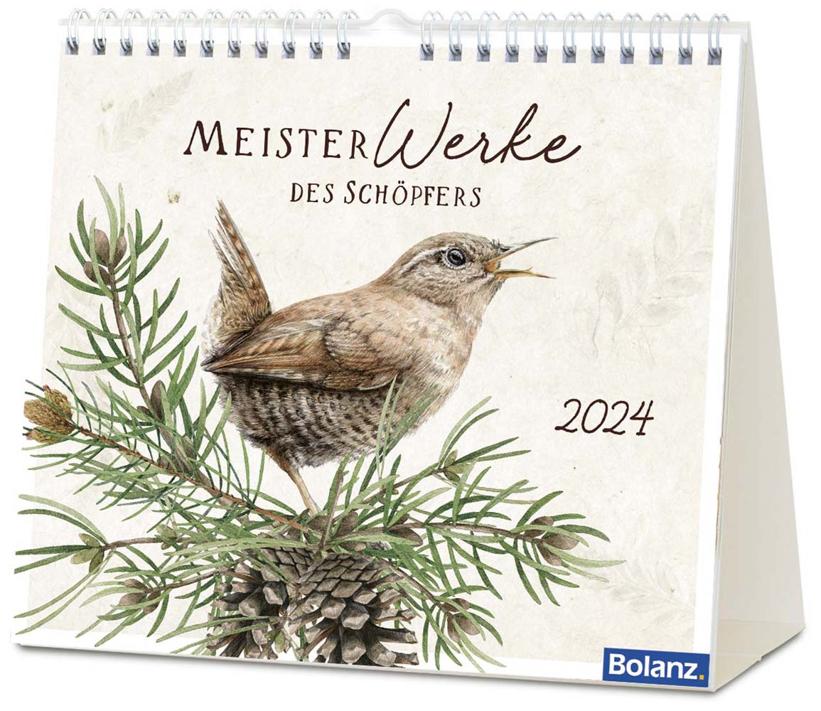 MeisterWerke des Schöpfers 2024 - Tischkalender MeisterWerke des Schöpfers 2024 - Tischkalender