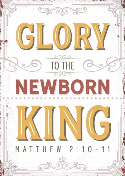 15-1336W Postkarte - Newborn King