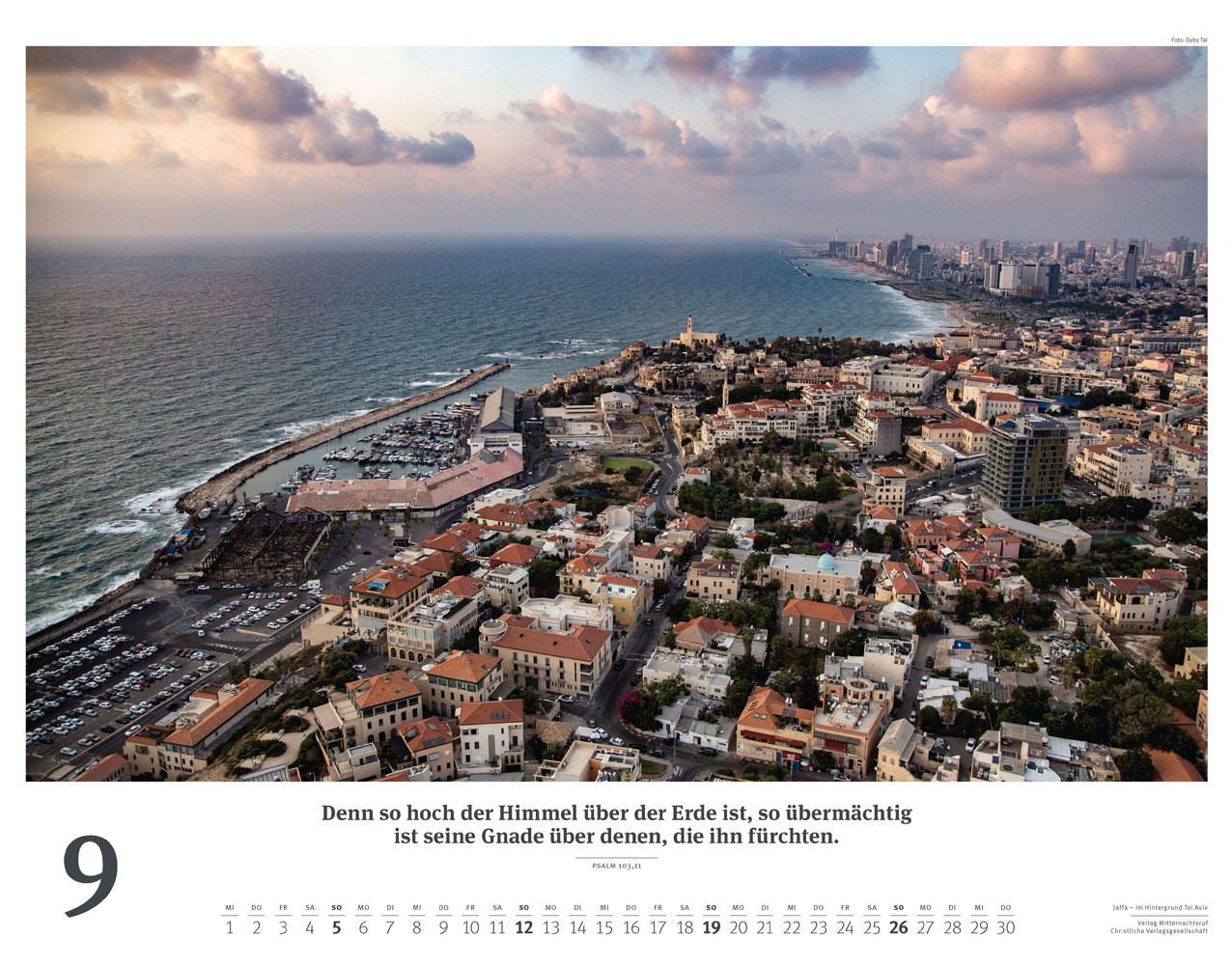 Israel 2027 - Wandkalender (Weiß)