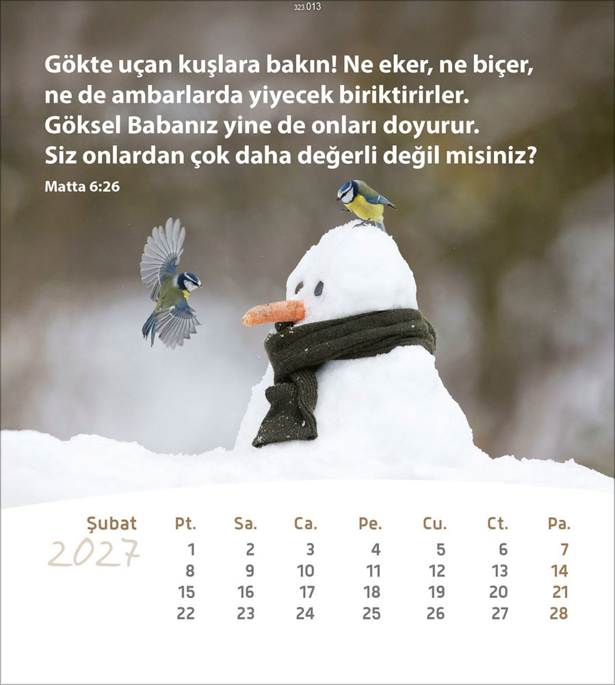 Leben für Dich 2027 - Verteilkalender (Türkisch)