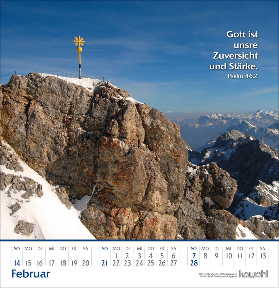Glanz der Berge 2027 - Wandkalender