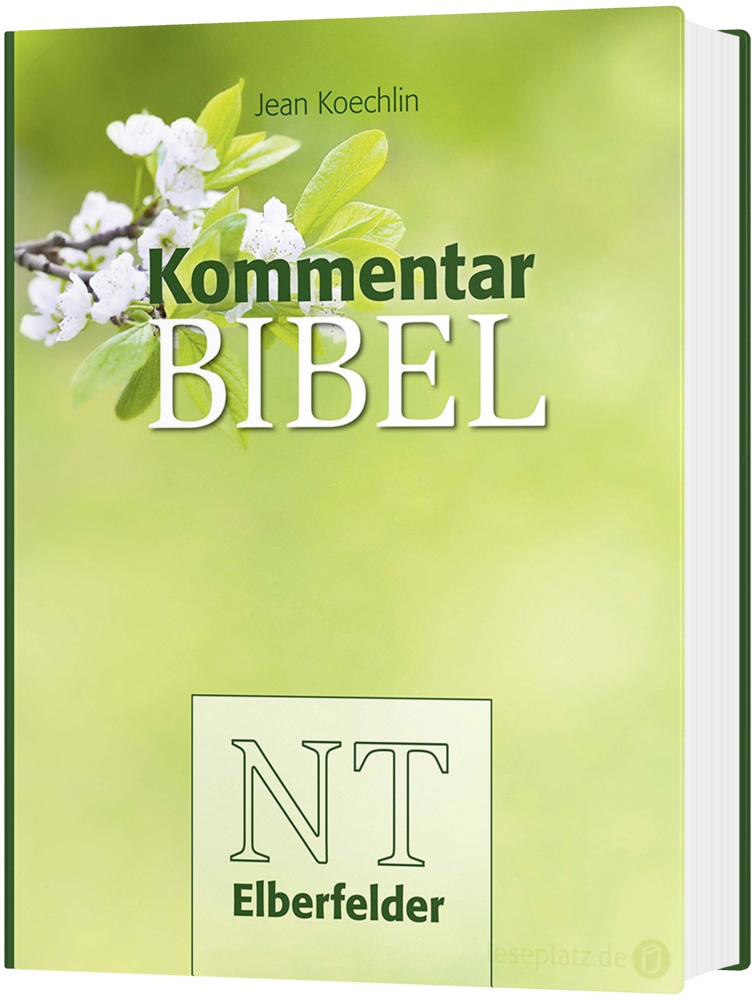 Kommentarbibel "Blüten" Elberfelder NT