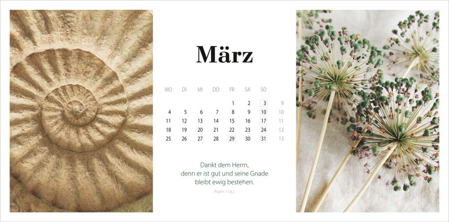 Dreiklang 2024 - Tischkalender Dreiklang 2024 - Tischkalender