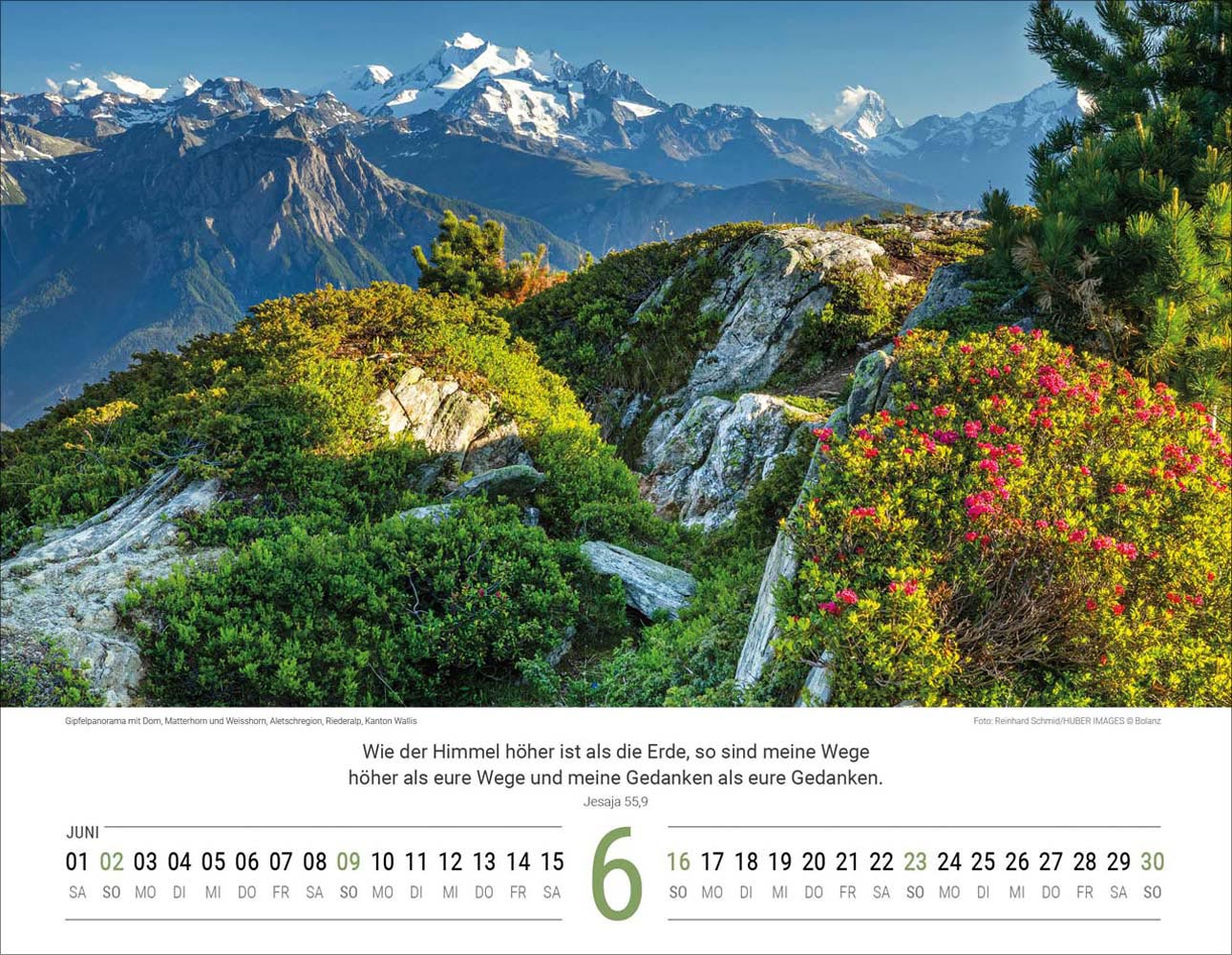 Schweizer Bildkalender 2024 Schweizer Bildkalender 2024