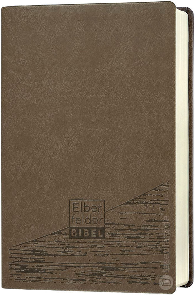 Elberfelder Bibel 2006 Standardausgabe - Kunstleder braun