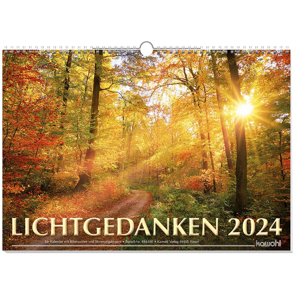 Lichtgedanken 2024 - Wandkalender