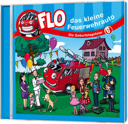 Flo - Das kleine Feuerwehrauto (6) - CD