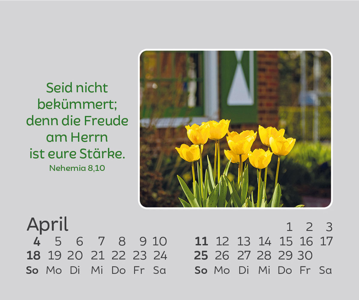 Freude für jeden Tag 2027
