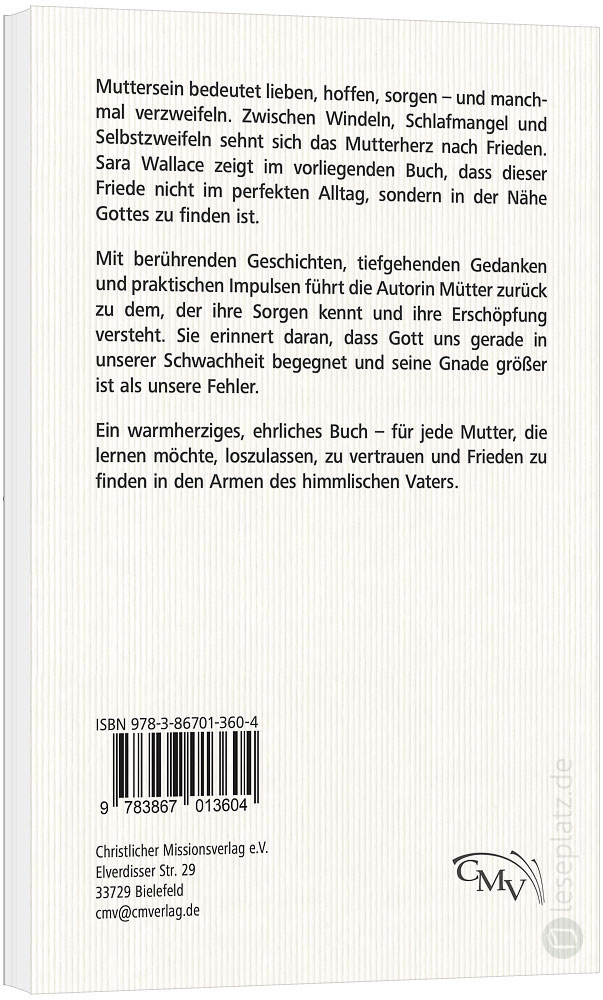 Gottes Friede für das Mutterherz