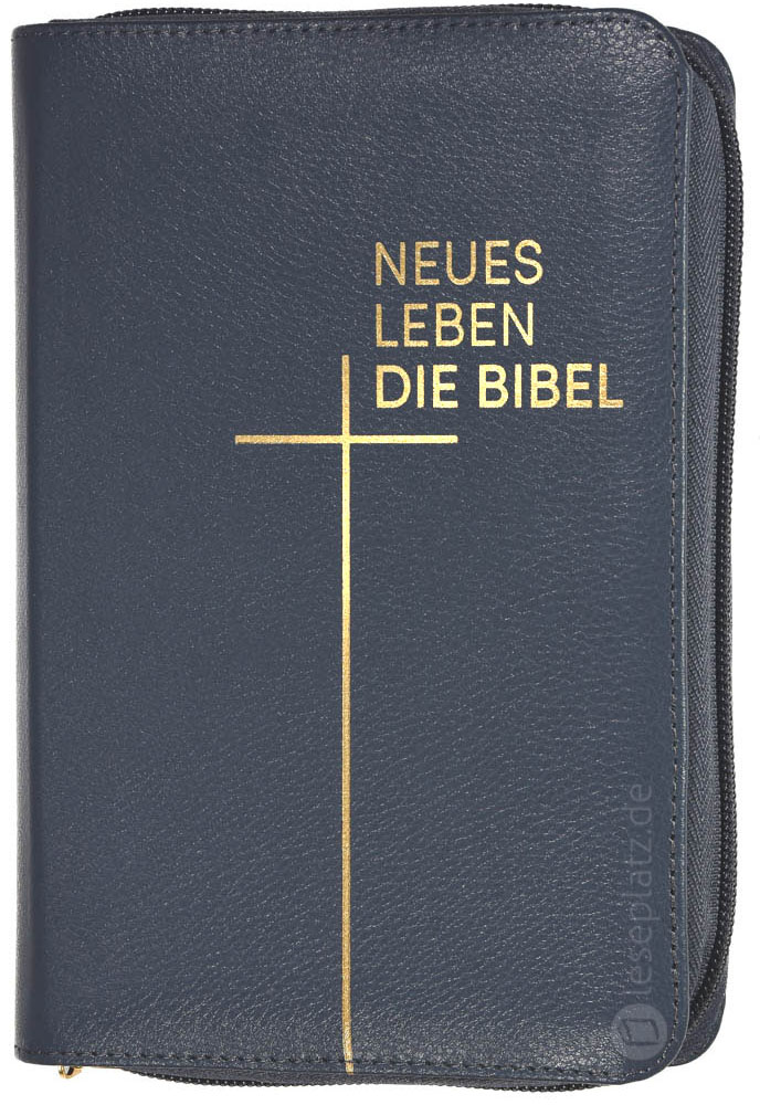 Neues Leben. Die Bibel -  Taschenausgabe - Leder / Reißverschluss