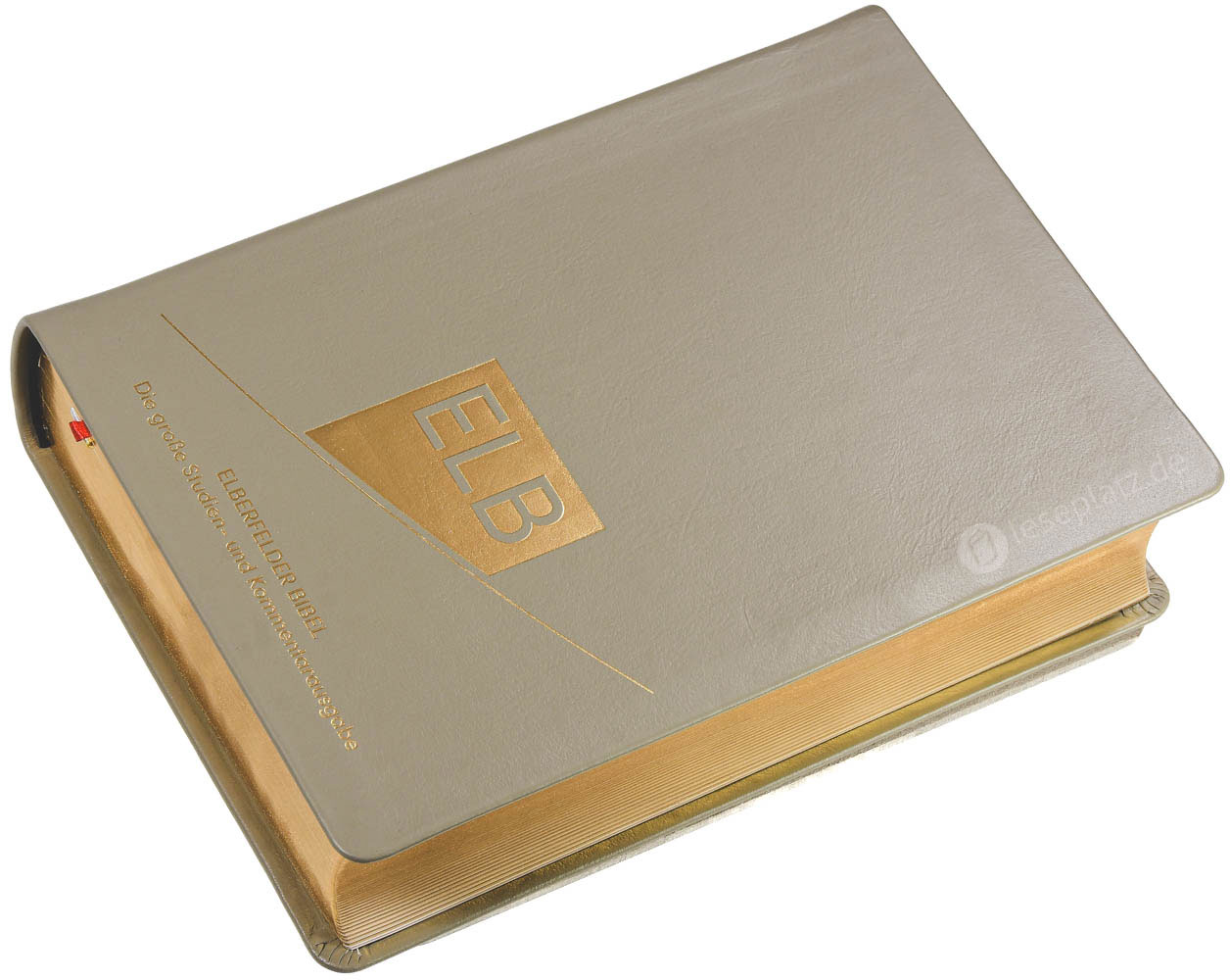 Elberfelder Bibel 2006 Studienausgabe - Leder/Goldschnitt