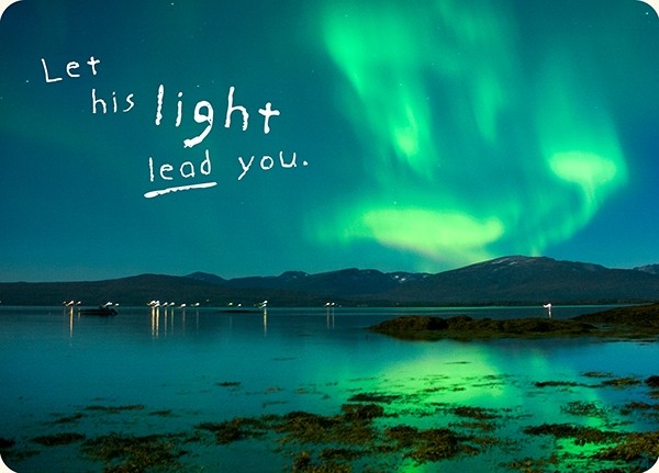 15-7223_01 Postkarte - Big Blessing "Let his light"