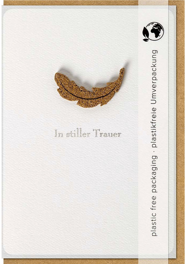 Faltkarte "In stiller Trauer"