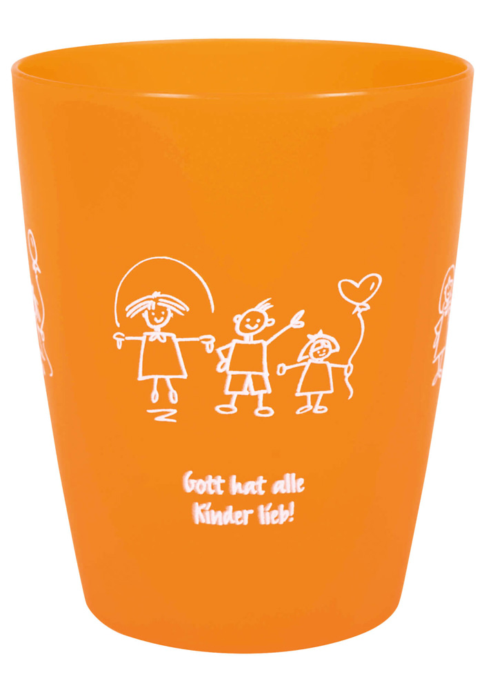 972008-26_Kinder-Trinkbecher Kinder-Trinkbecher "Gott hat alle Kinder lieb"