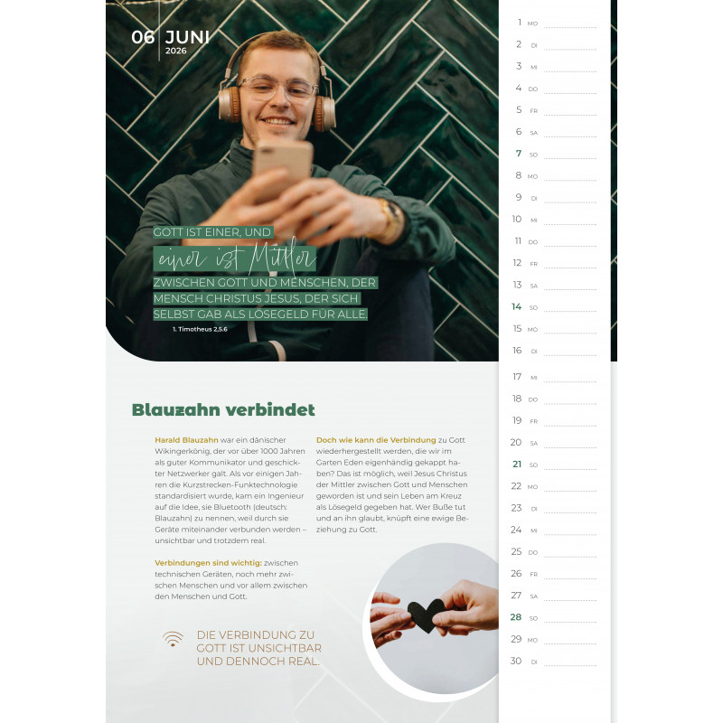 EinBlick Monatskalender 2026 EinBlick Monatskalender 2026