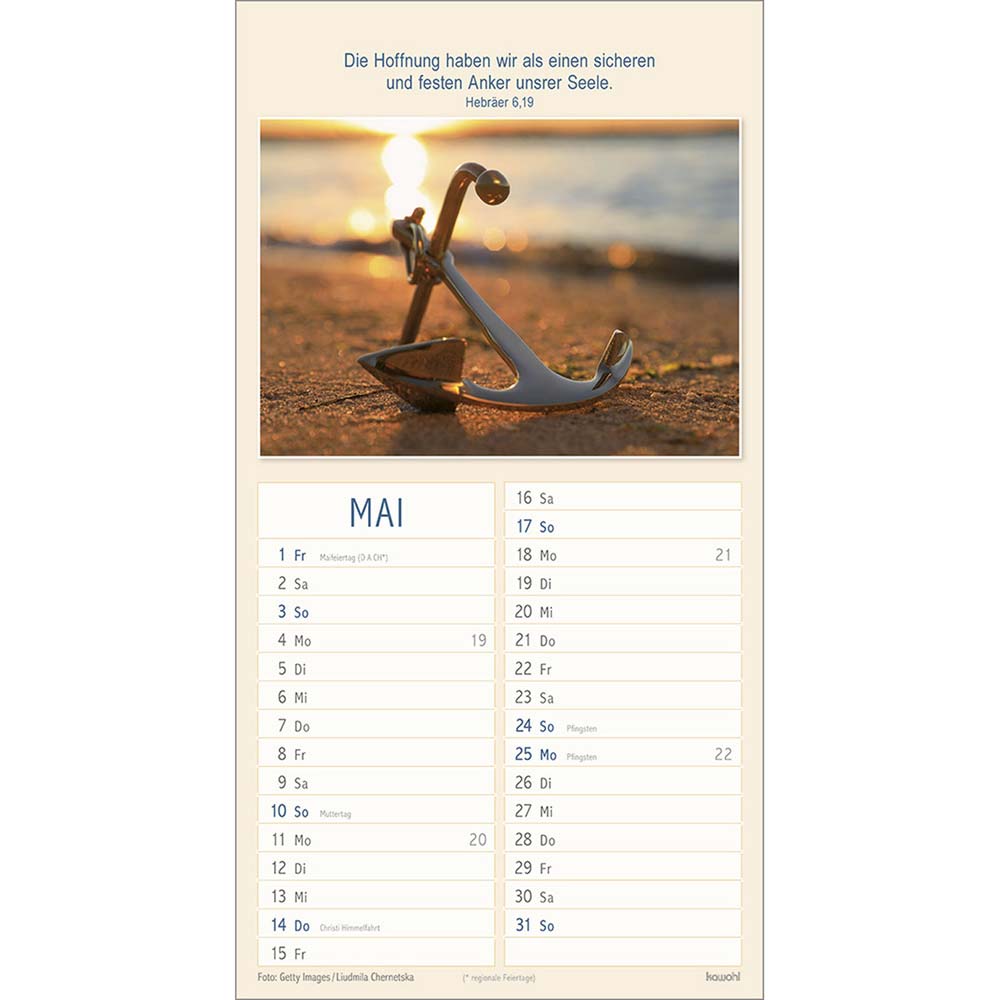 Meine Zeit in seinen Händen 2026 - Wandkalender